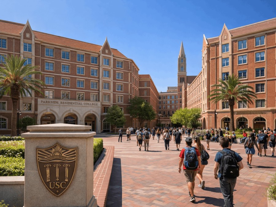 University of Southern California campus